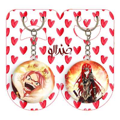 جاکلیدی خندالو مدل ارزا و ناتسو انیمه فری تیل کد 1650816513 مجموعه 2 عددی