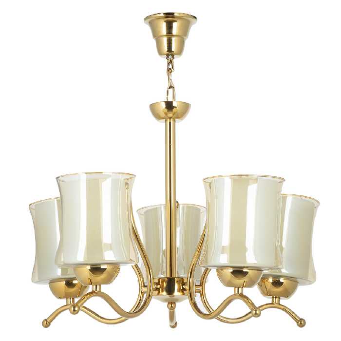 لوستر 5 شعله چشمه نور کد A823/5