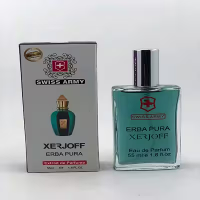 ادو پرفیوم سوئیس آرمی مدل Erba Pura حجم 55 میلی لیتر