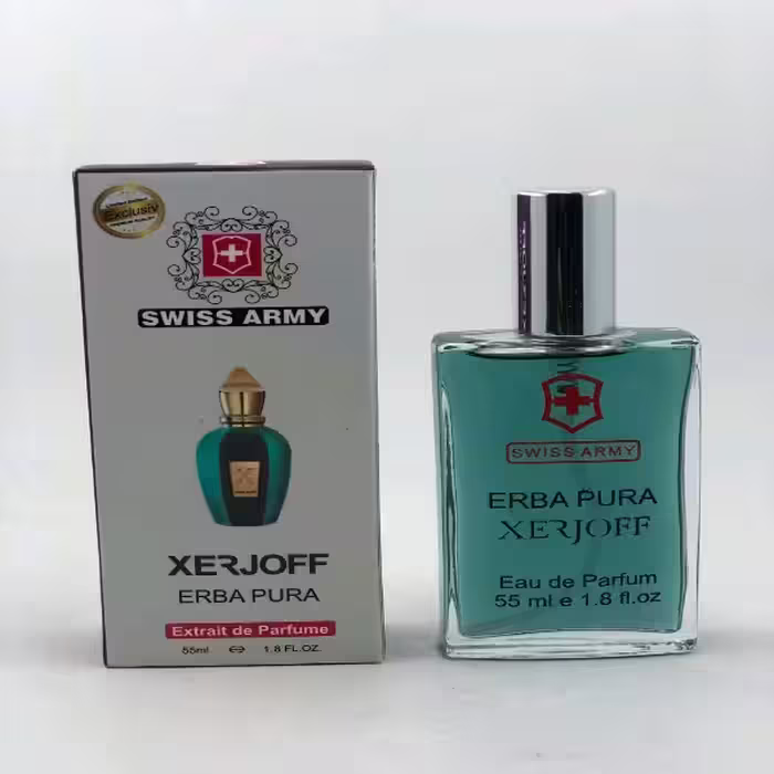 ادو پرفیوم سوئیس آرمی مدل Erba Pura حجم 55 میلی لیتر