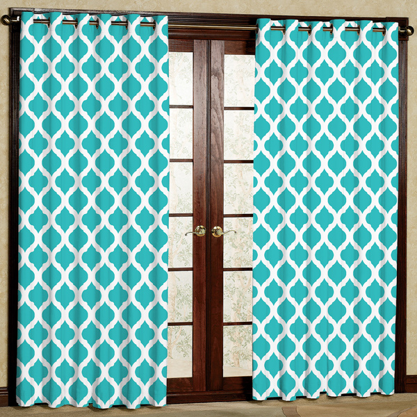 پرده مدل چاپی هازان پانچی کد401 سایز 200x140 سانتی متر