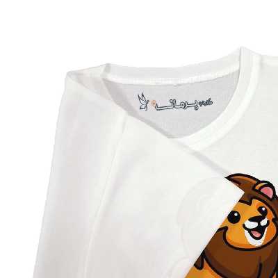تی شرت بچگانه پرمانه طرح حیوانات بامزه کد pmt.5974