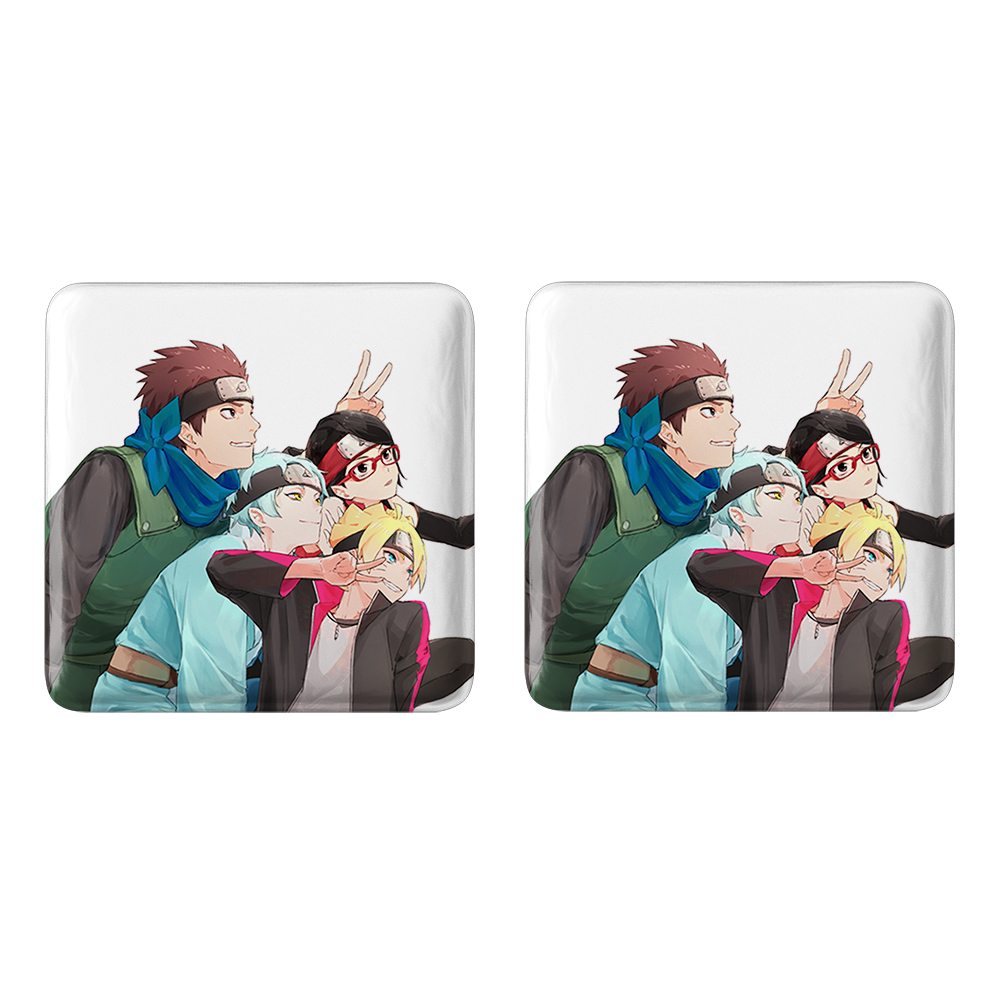 پیکسل خندالو مدل بوروتو و دوستان انیمه بوروتو کد 13156 به همراه مگنت