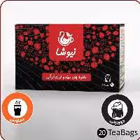 چای سیاه و توت فرنگی نیوشا (20عددی)