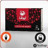 چای سیاه و توت فرنگی نیوشا (20عددی)