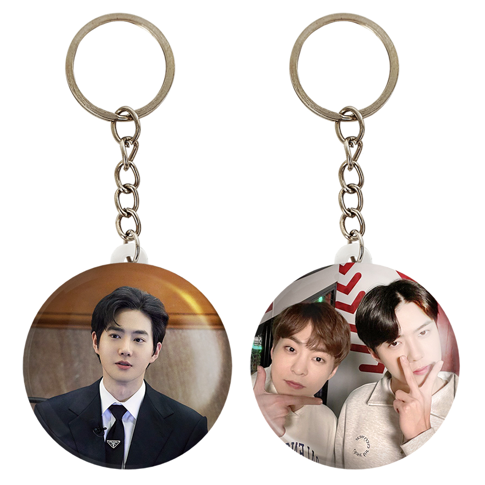 جاکلیدی خندالو مدل شیومین و سهون و سوهو گروه اکسو EXO کد 1680116795 مجموعه 2 عددی