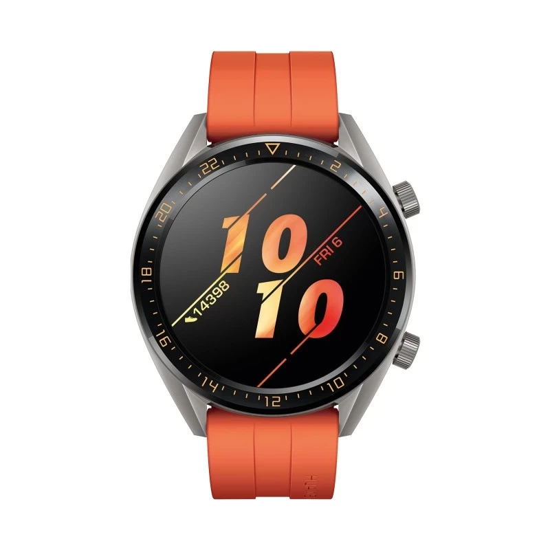 ساعت هوشمند هوآوی مدل WATCH GT Active FTN-B19 46 mm بند سیلیکونی - فروشگاه اینترنتی سیب سبز