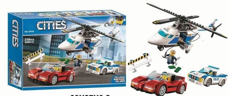 ساختنی لگو دزد و پلیس سیتی کد 10656