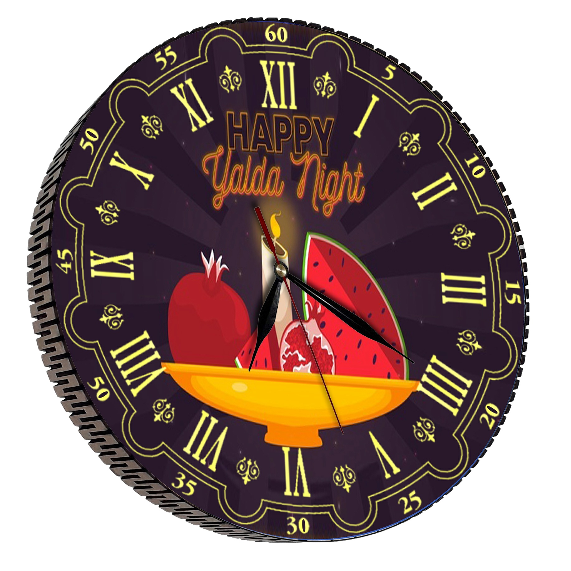 ساعت دیواری مدل یلدا