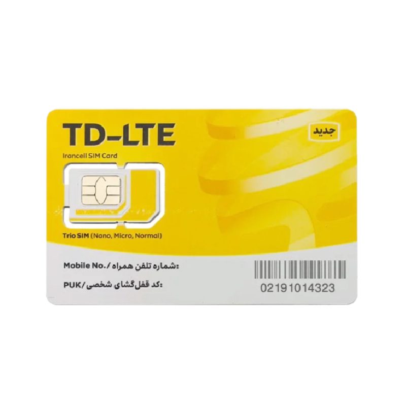 سیم کارت اینترنت ثابت TD-LTE فن آوا همراه با بسته 300 گیگ شش ماهه