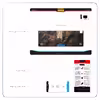 برچسب پوششی ماهوت مدل Owl مناسب برای تبلت سامسونگ Galaxy Tab A 9.7 2015 T550