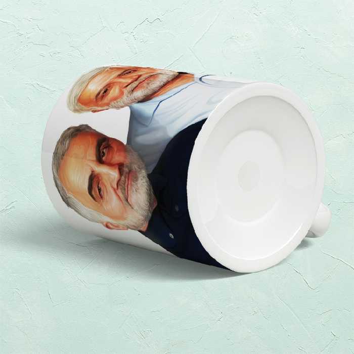 ماگ طرح سردار سلیمانی مدل 045