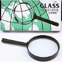 ذره بین دسته دار (90MM گلس)GLASS بسته 10 تایی