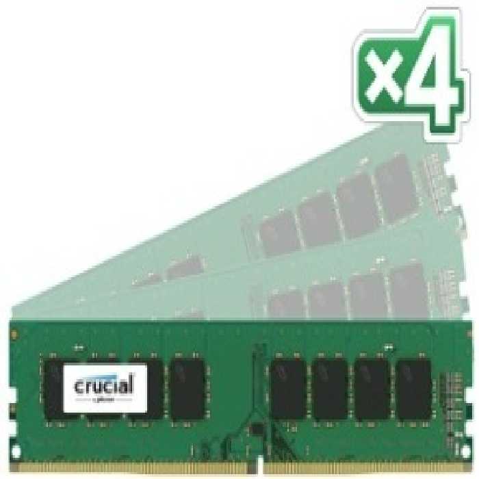 رم کروشیال 16GB 4GBx4 2133Mhz CL15 DDR4