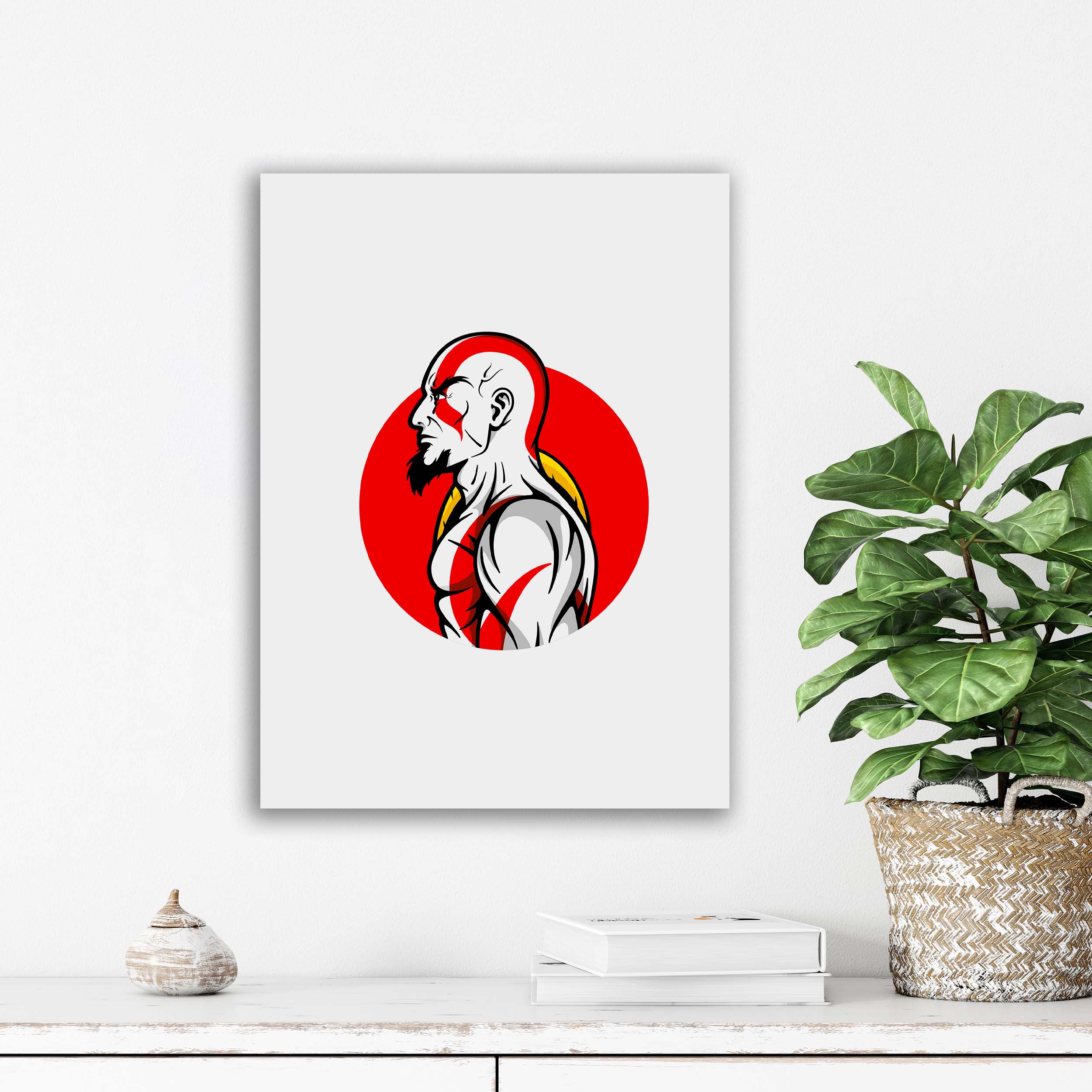 تابلو شاسی آتریسا مدل گاد آف وار god of war