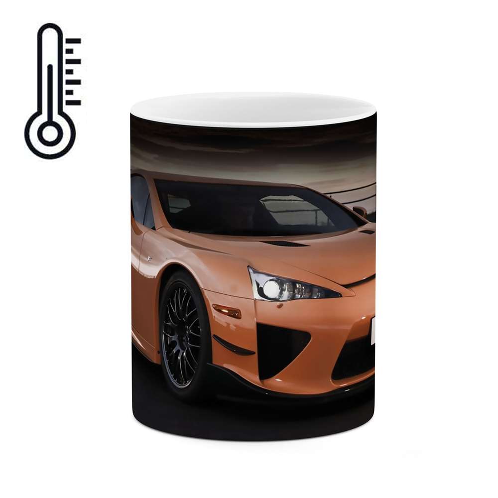 ماگ حرارتی طرح ماشین لکسوس مدل mgh01409