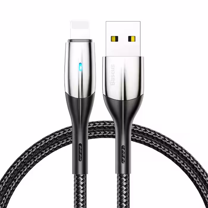 کابل تبدیل USB به لایتنینگ باسئوس مدل CALSP-B01 طول 1 متر