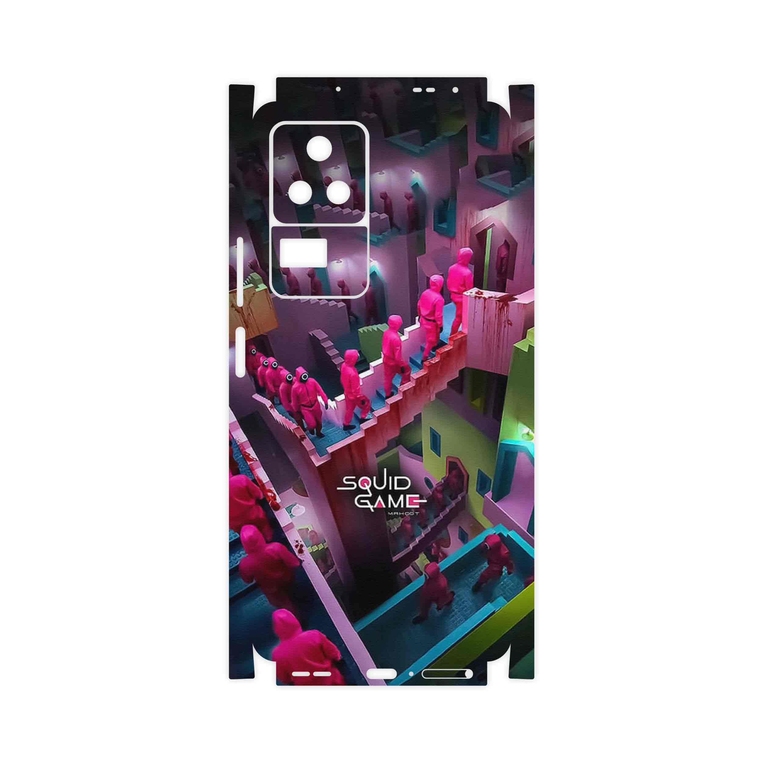برچسب پوششی ماهوت مدل Squid Game-FullSkin مناسب برای گوشی موبایل شیائومی Poco F4 5G
