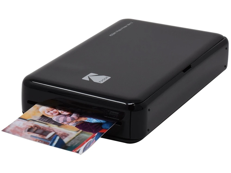 پرینتر قابل حمل چاپ سریع عکس کداک مدل Mini 2 Instant Photo Printer بهمراه کاغذ چاپ عکس 8 عددی
