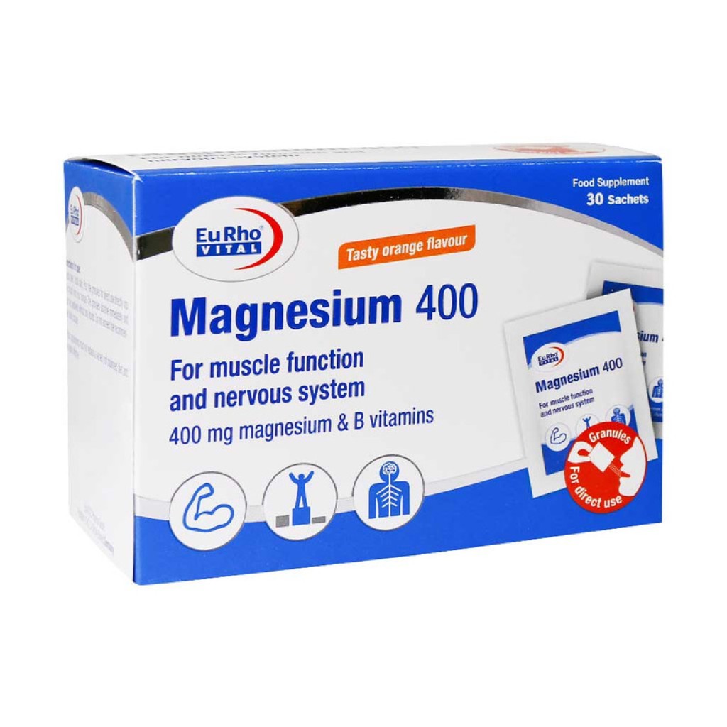 ساشه منیزیم یوروویتال، منیزیم 400 یوروویتال