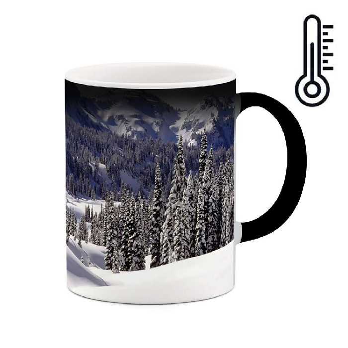 ماگ حرارتی طرح منظره برفی مدل mgh05187