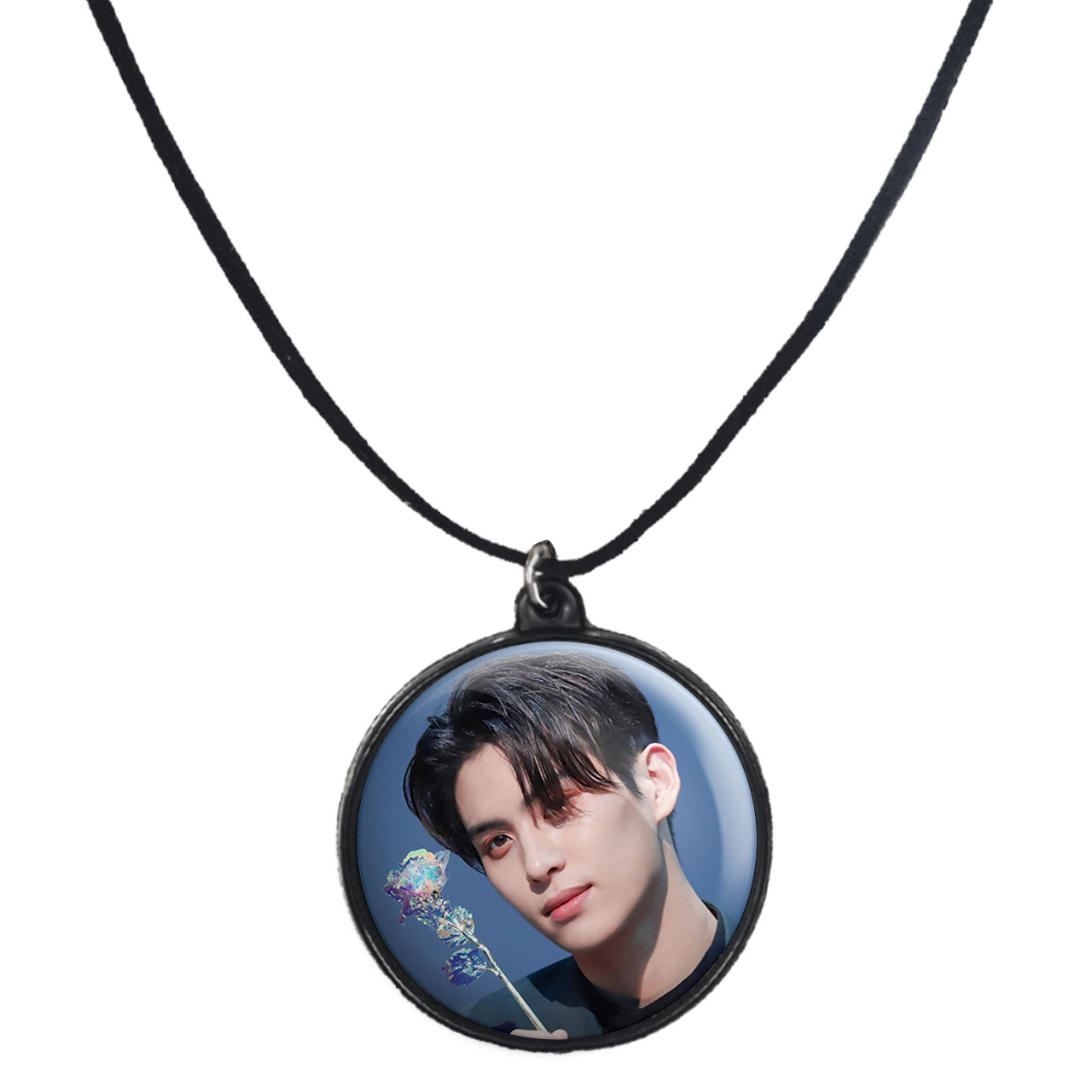 گردنبند پرمانه طرح گروه موسیقی BIG BANG کد pmb.15132 مدل دو طرفه