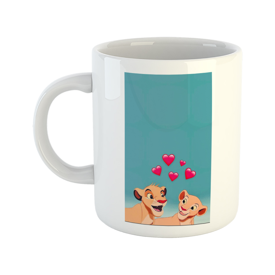 ماگ طرح عشق مدل شیرشاه عاشق