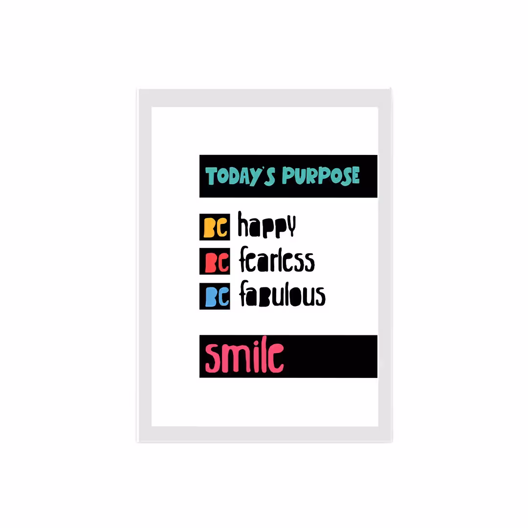 تابلو مدل purpose