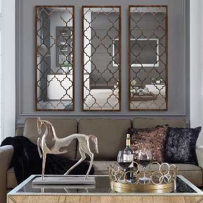 آینه مدل قدی طرح ستایش مجموعه 3 عددی