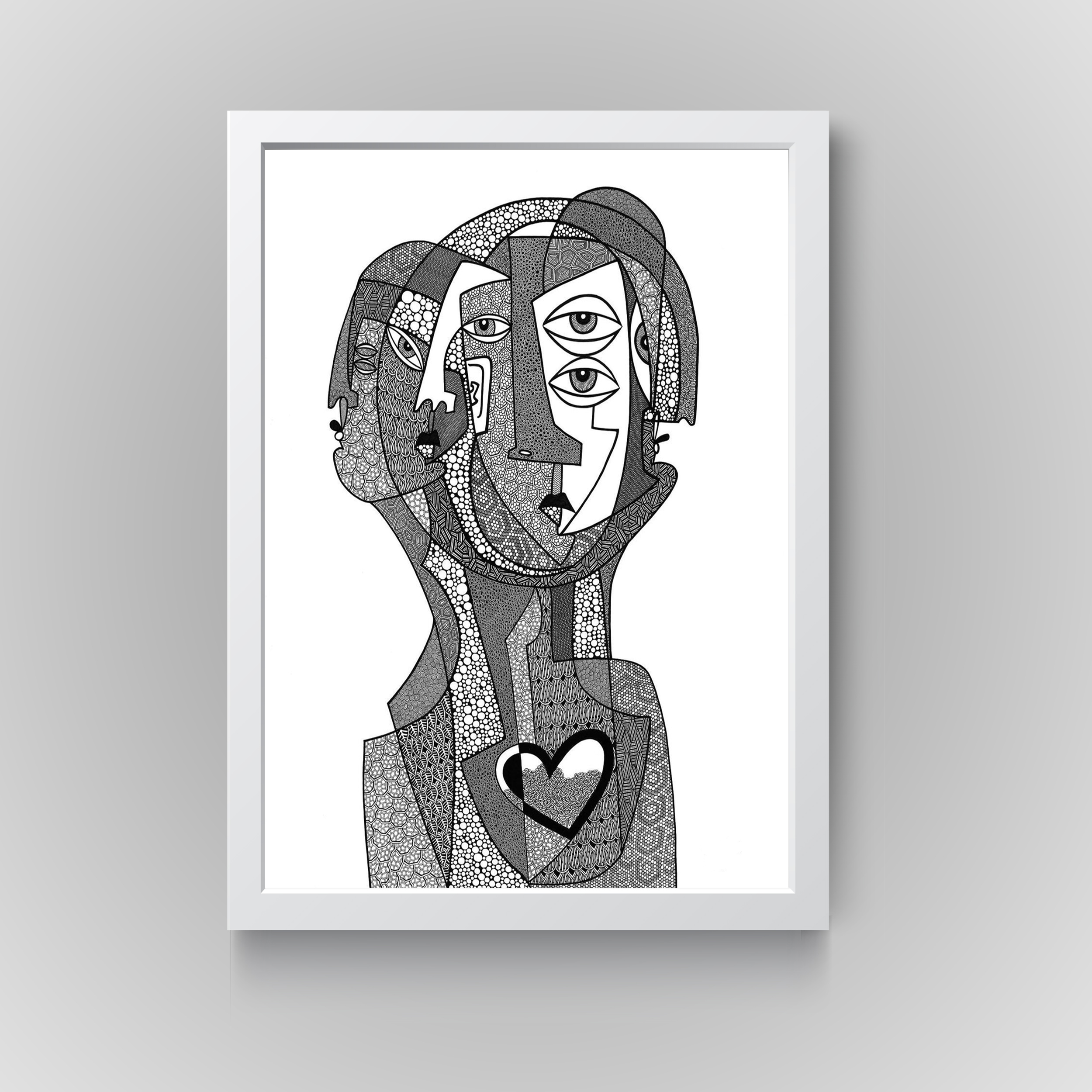 تابلو طرح مینیمال کدN142