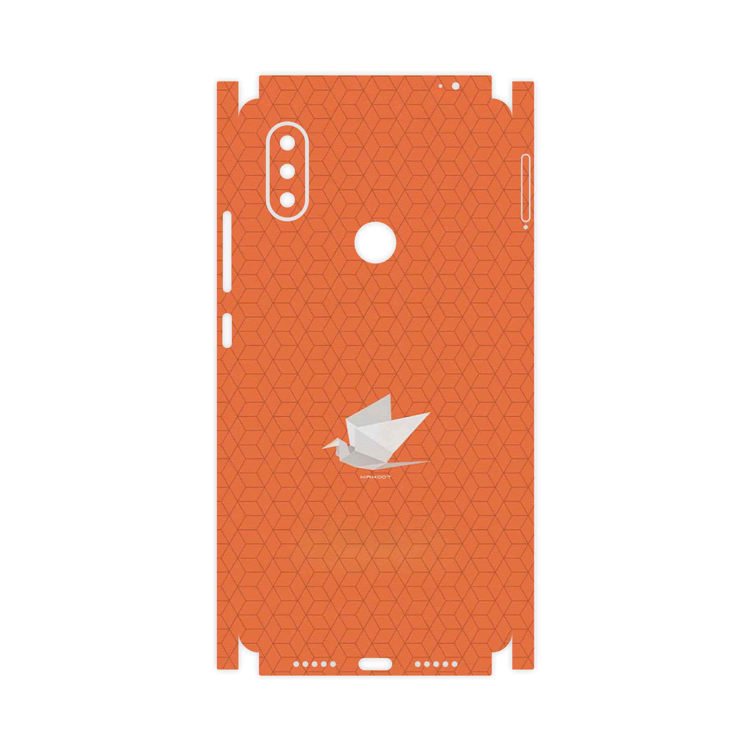 برچسب پوششی ماهوت مدل Minimalist origami bird-FullSkin مناسب برای گوشی موبایل شیائومی Mi 8 SE