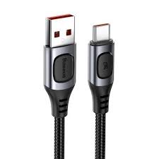 کابل شارژ لایتنینگ بیسوس Baseus Horizontal Data Cable CALSP-C01
