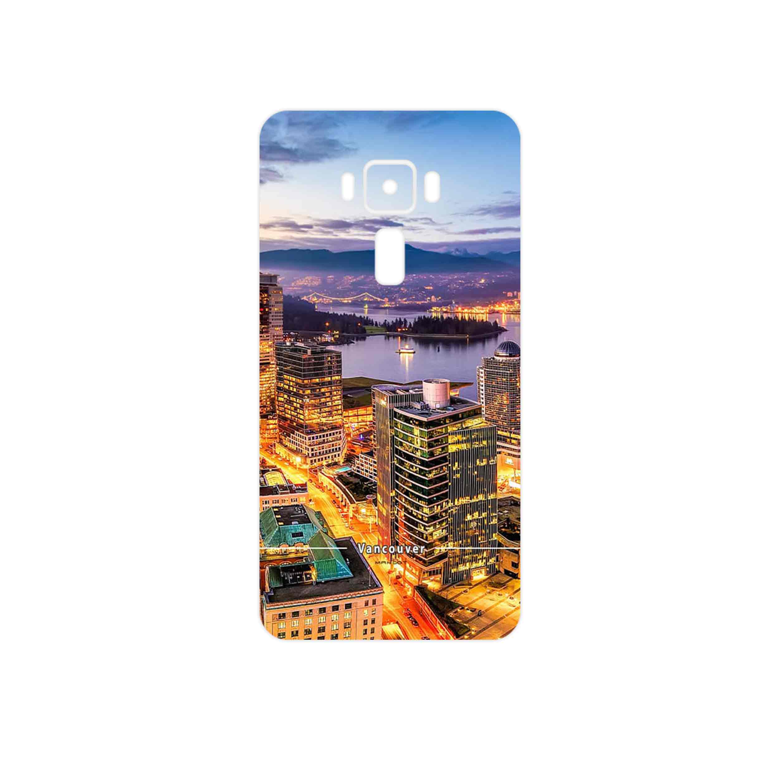 برچسب پوششی ماهوت مدل City of Vancouver مناسب برای گوشی موبایل ایسوس Zenfone 3 Laser ZC551KL
