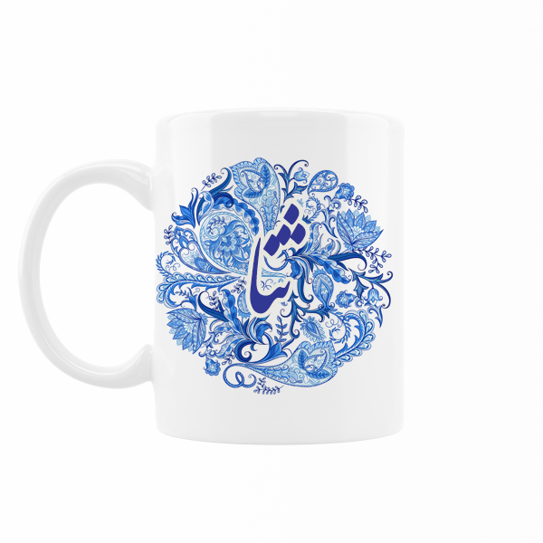 ماگ رژارت مدل اسم ثنا