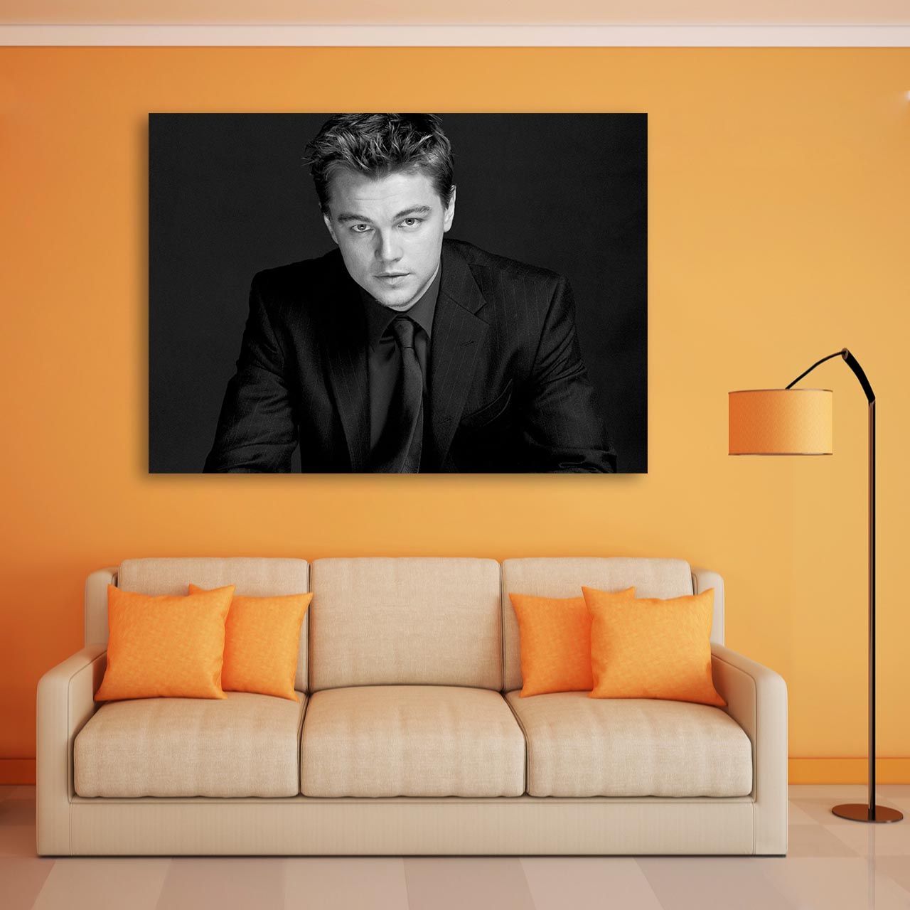 تابلو شاسی طرح لئوناردو دی کاپریو Artist 0250