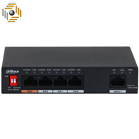 سوئیچ 5 پورت مگابیتی و دسکتاپ داهوا مدل PFS3005-4ET-60