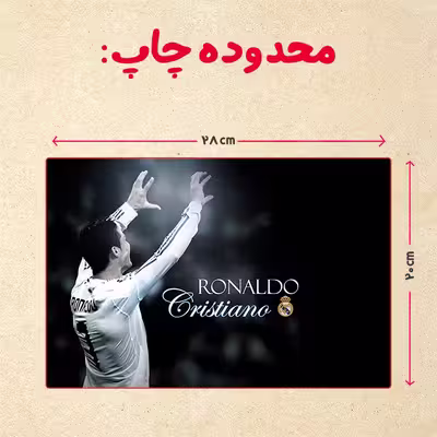 پازل 35 تکه مدل رونالدو کد 169