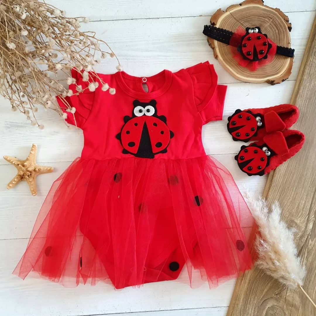 ست تولد بچگانه کفشدوزک