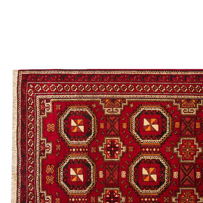 فرش دستبافت سه متری طرح بلوچ  کد  34.2827