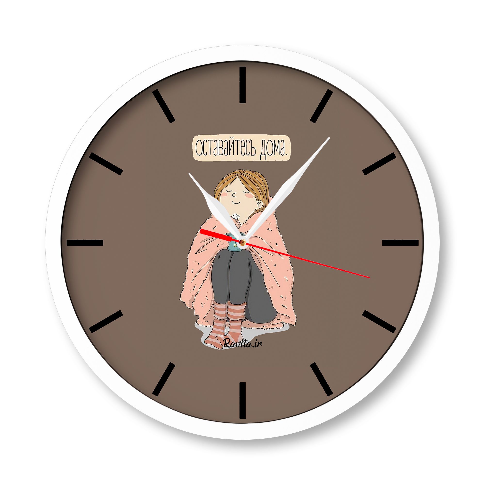 ساعت‌های دیواری راویتا طرح 3008