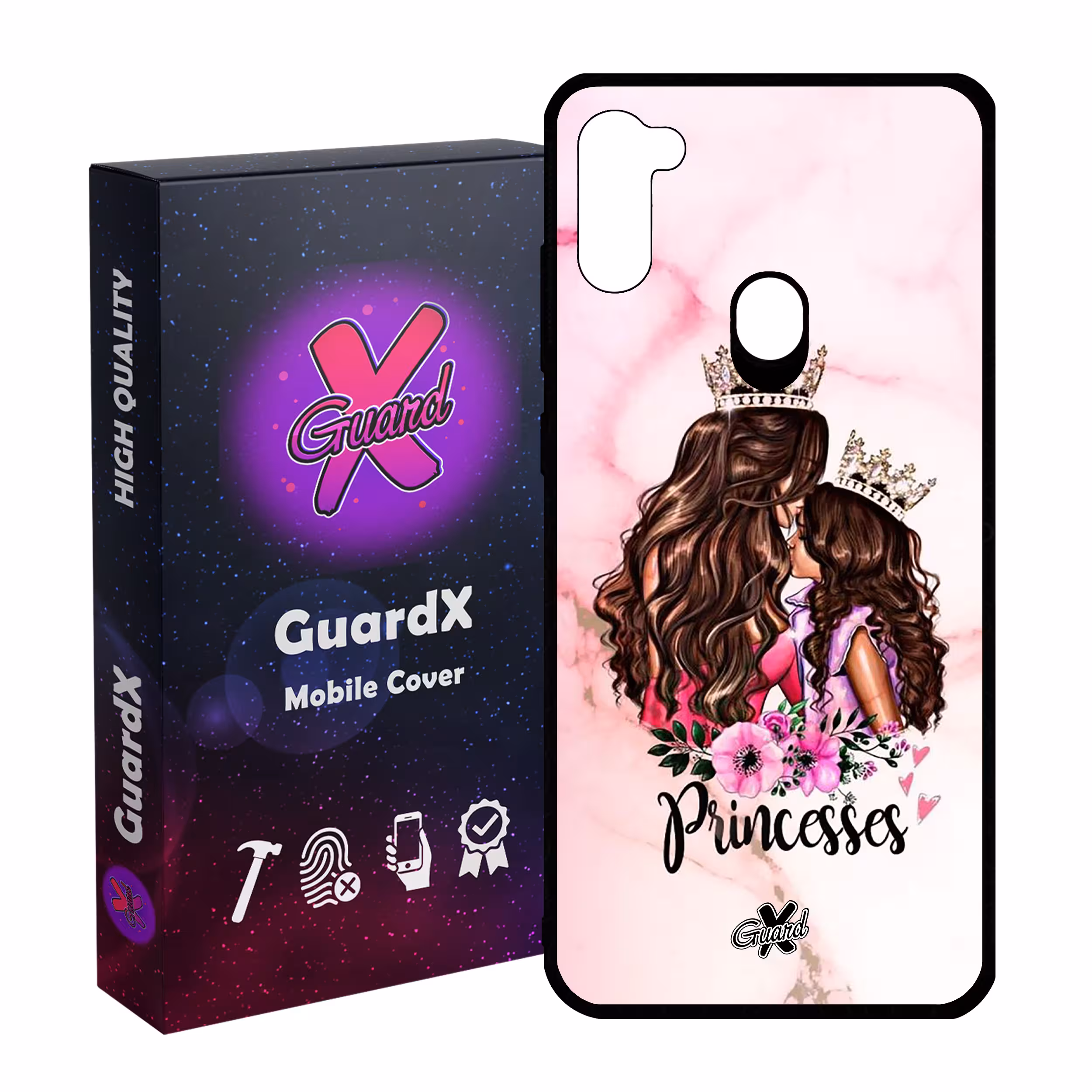 کاور گارد ایکس طرح Princess مدل Glass50351 مناسب برای گوشی موبایل سامسونگ Galaxy A11 / M11