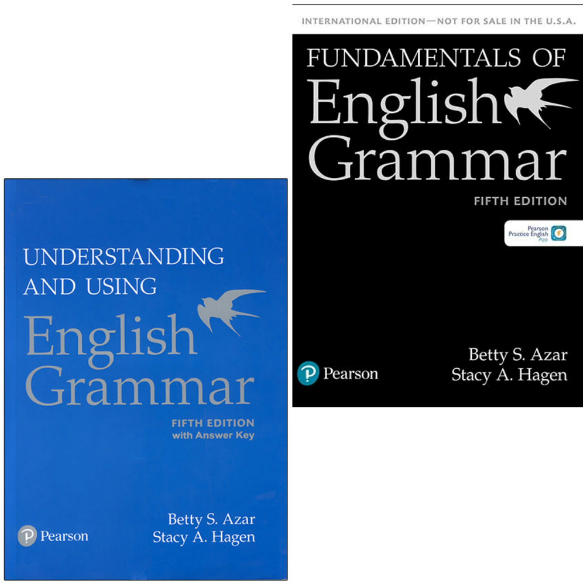 کتاب English Grammar اثر Betty S Azar انتشارات Pearson دو جلدی