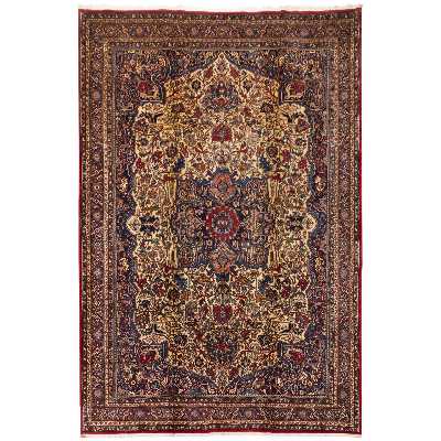 فرش قدیمی دستباف هفت متری سی پرشیا کد 187271