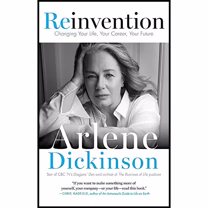 کتاب زبان اصلی Reinvention اثر Arlene Dickinson انتشارات Collins