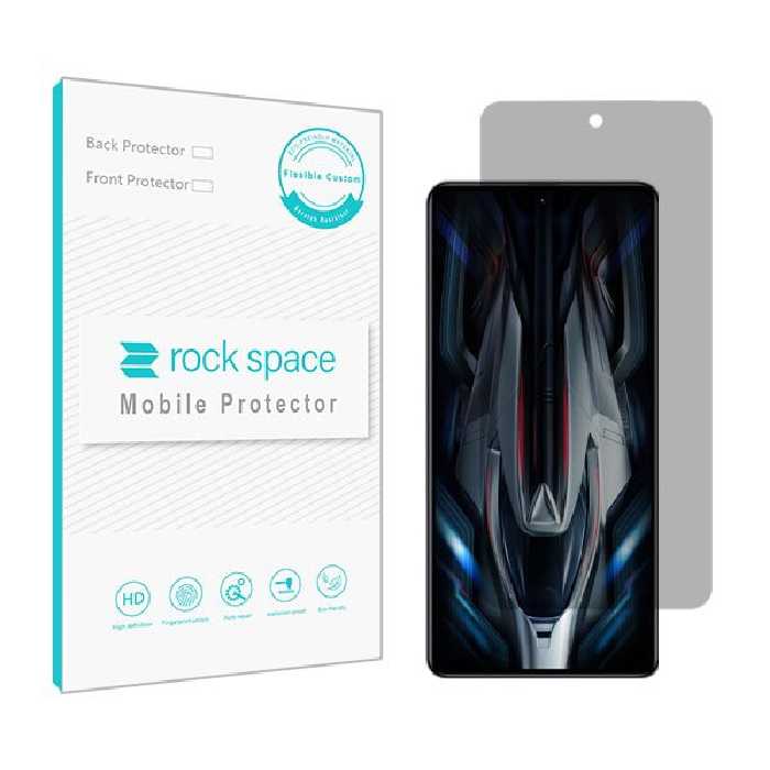 گلس شیائومی Redme K50 gaming مدل نانو هیدروژل پرایوسی برند راک اسپیس کد S