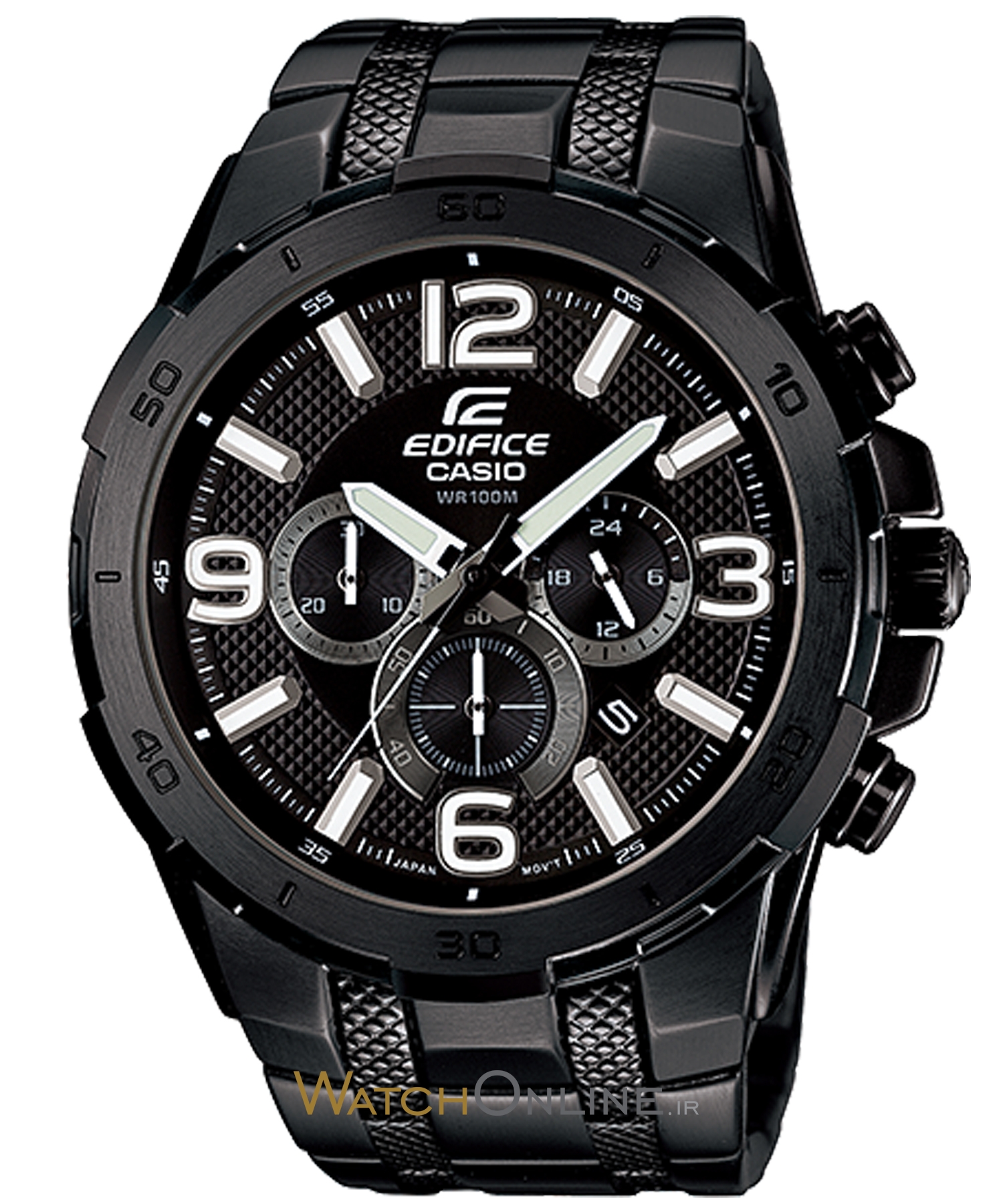 ساعت مردانه کاسیو ، زیرمجموعه Edifice, کد EFR-538BK-1AVUDF