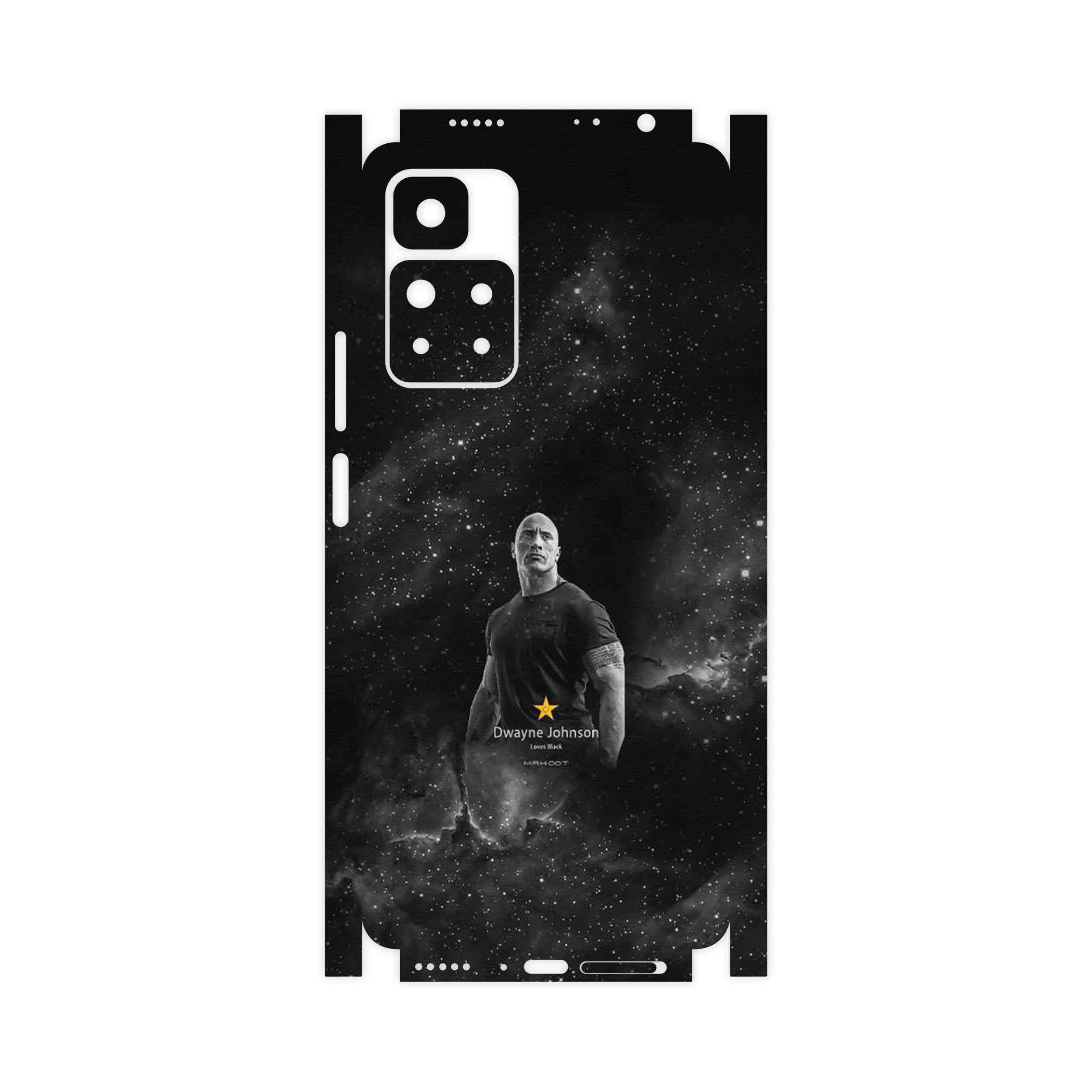 برچسب پوششی ماهوت مدل Dwayne Johnson-FullSkin مناسب برای گوشی موبایل شیائومی Redmi Note 11 Pro Plus 5G