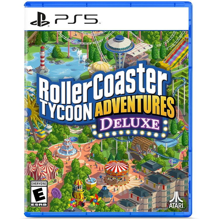 خرید دیسک بازی RollerCoaster Tycoon Adventures Deluxe برای PS5 با بهترین قیمت