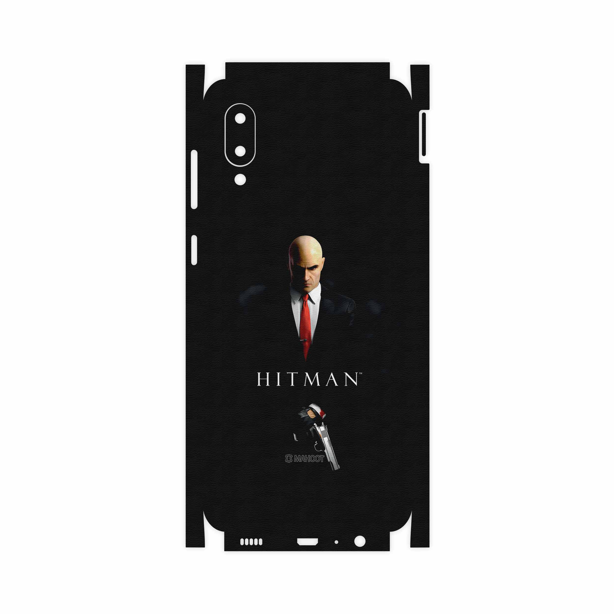 برچسب پوششی ماهوت مدل Hitman-Game-FullSkin مناسب برای گوشی موبایل سامسونگ Galaxy M02