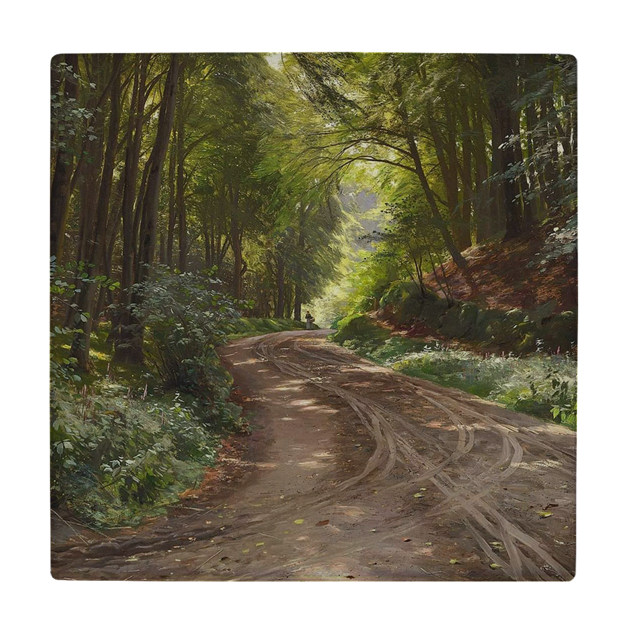  زیر لیوانی طرح جاده جنگلی کد    3672472_1720